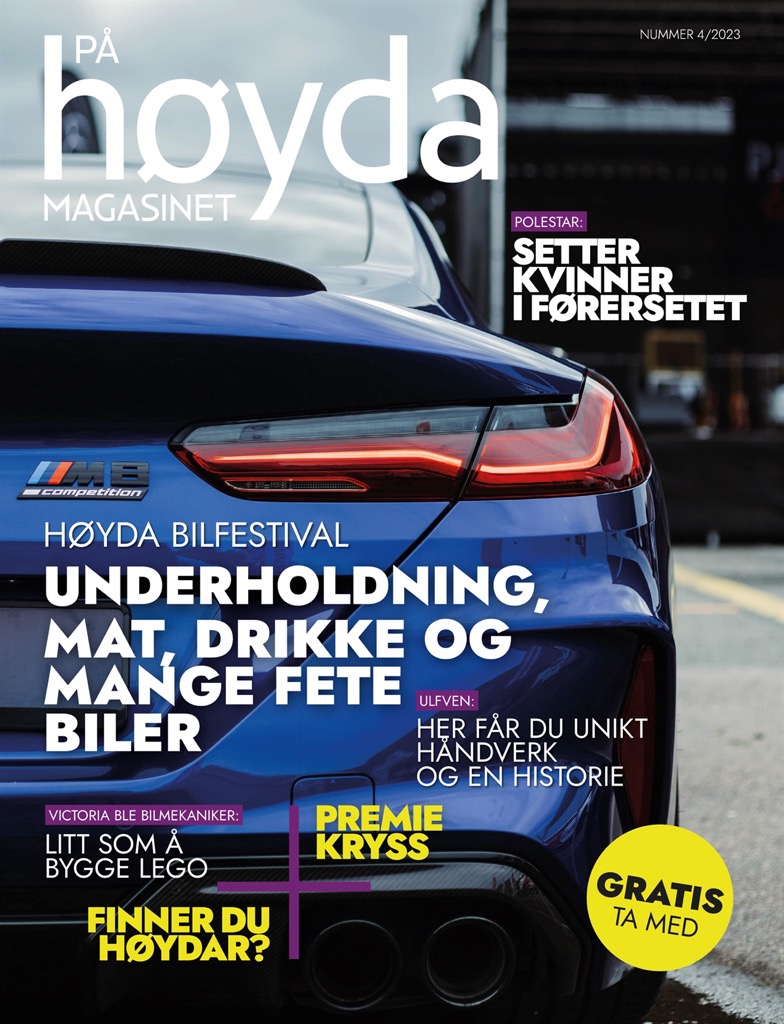 Forside på Høyda magasinet nummer 4 2023