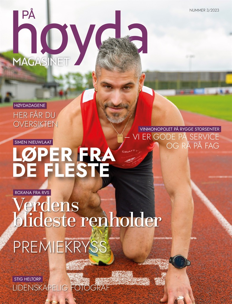 Forside på Høyda magasinet nummer 2 2023